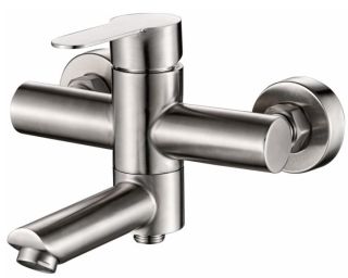 Смеситель для ванны Haiba HB60801 сталь